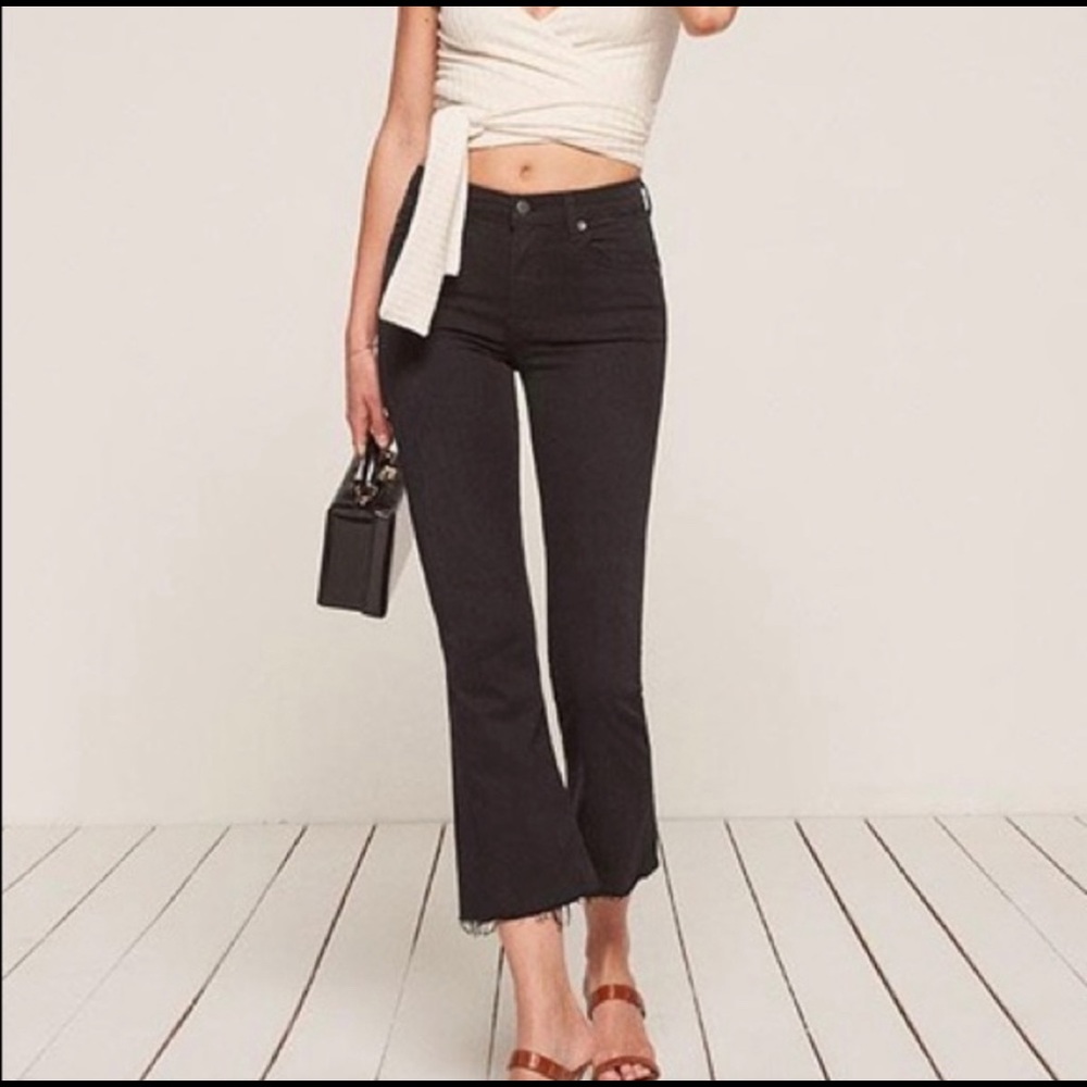 (Reformation) Flood & Flare Jeans